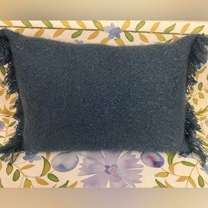 Pottery Barn blue bounce lumbar Pillow Cover and insert